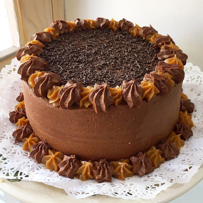 Panqueque Chocolate Mazapán, Nuez ó Lúcuma